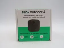 Blink - Add On Outdoor 4 Wireless 1080p Security Camera Black NEW SEALED