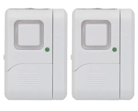 Brand New Sealed GE - 2 Indoor Window Door Alarm Sensor Model 