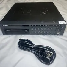 Nuvico DVR Surveillance Security System ED-P1600 16-Channel w/ Cord Powers On