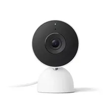 Google Nest Cam (2nd Gen) Indoor Wired 1080p HD Night Vision White GA01998-US
