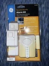 GE Personal Security Alarm Kit #51107 - Window or Door Alarm - New in Package