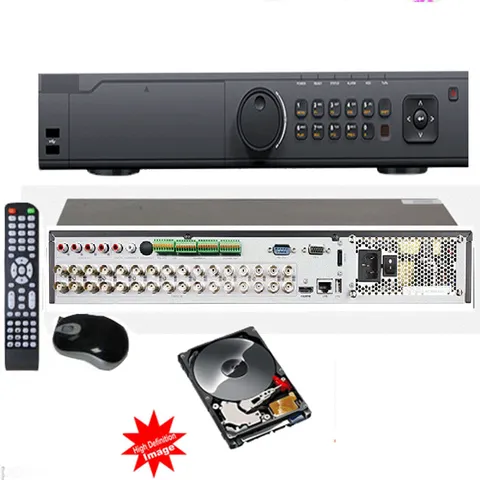 32Ch NVR High Definition Up to12Megapixels 4K IP Camera 5TB System 1.5U 