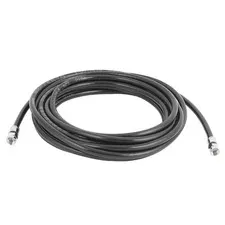 5M 16FT Black HD Coaxial Cable Satellite Antenna TV Metric Wire Connector F