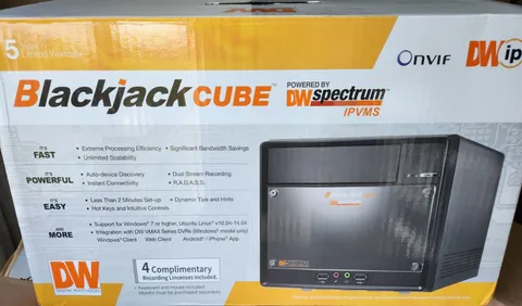 Windows 10 OS, Digital Watchdog "Cube" DWC-BJCUBE12T Blackjack Cube, Spectrum