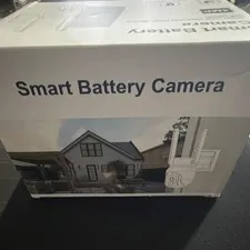 4MP 2.5K Battery Solar Wi‑Fi IP Indoor/Outdoor Camera Night Vision 2‑Way