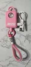 ​Alarma Personal de Seguridad Llavero Recargable Rosa WZU - Linterna LED y...