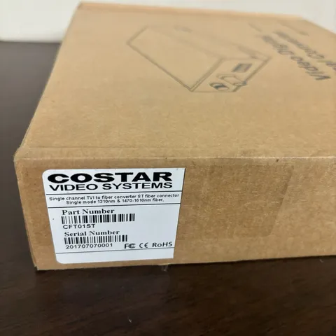 Costar Video Systems CFTT01ST Single Channel TVI to Fiber Converter