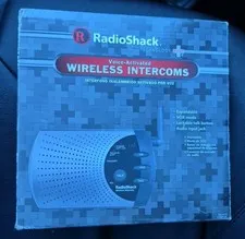 RADIO SHACK 900MHz Wireless Audio Intercom System (4300124) with VOX mode  (D2)