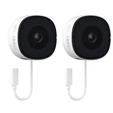 Wansview K1 Window Camera WIFI Security Camera Indoor 2K 24/7 Recording 2 Pack