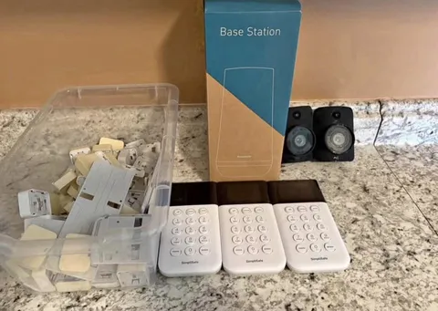 SimpliSafe Total Security System: Base Station, Keypads, Cameras, Entry Sensors