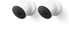 Google Nest Cam Outdoor or Indoor Battery 2nd Generation 2 Count G3AL9 - WHITE