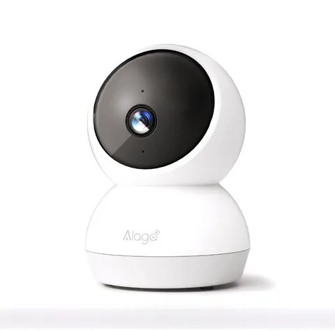 2K 4MP Indoor Security Camera with AI Tracking – No SD Card Included