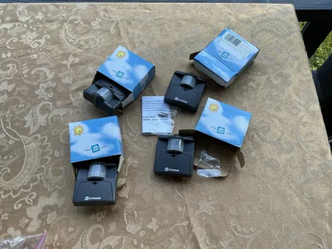 X10 Eagle Eye Motion Detector x4 ~ MS14A-C ~ Active Home ~ NIB New Old Stock