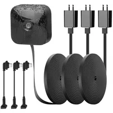 3-Pack Weatherproof Power Cable for Blink XT2