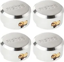 FIGODE 2-7/8in. Reinforced Hidden Shackle Lock 4 Pack