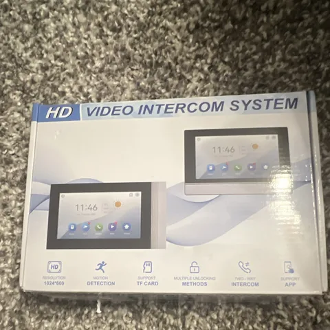 Video Intercom 10in Wi-Fi Monitor Doorbell Cam 1024x600 Night Vision