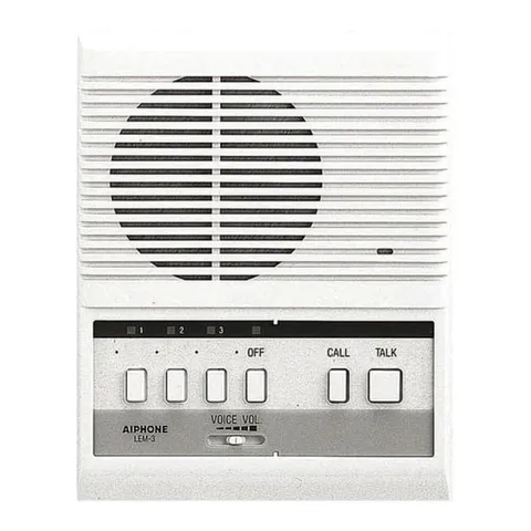 Aiphone LEM-3 Open Voice Selective Call Master Intercom