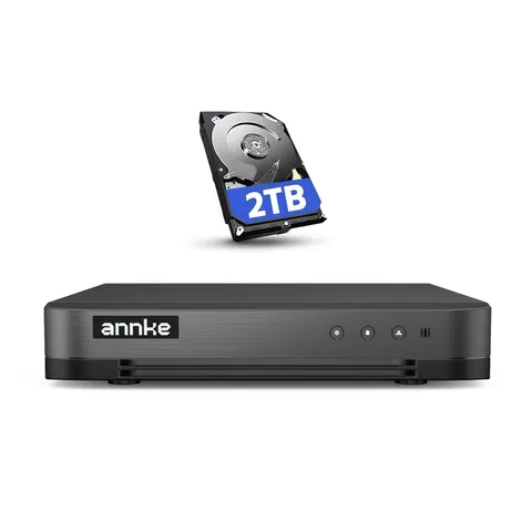 ANNKE 16CH 1080P Hybrid DVR 5 in 1 2TB Hard Drive