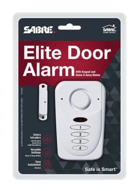 SABRE Wireless Elite Home Door / Commercial Door Security Alarm - NEW
