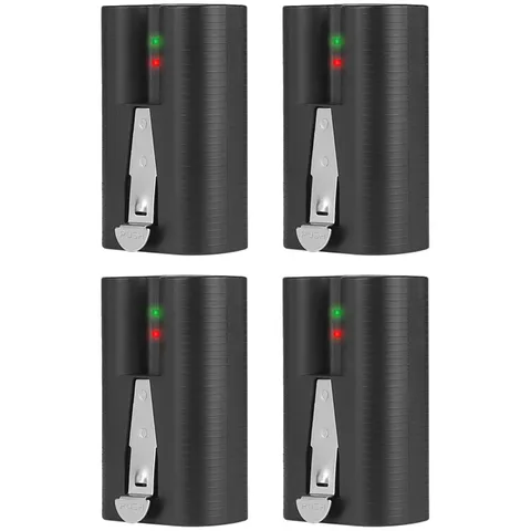 Ring Battery Replacement 4 Pack | 6040mAh | Rechargeable
