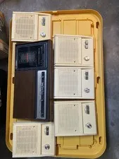 Nutone Vintage Radio and Intercom System And Speakers