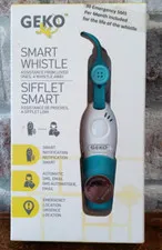 New GEKO Smart Whistle Emergency Location Tracking Blue WS100TB