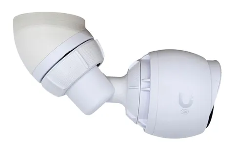 Low Profile Angle Mount Base Fits Unifi Bullet Cameras G3 G4 G5 G6 White
