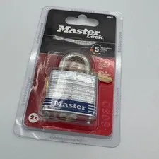 Master Lock 3KAD 803D Laminated Steel Padlock with 2 Keys Security Level 5 NEW