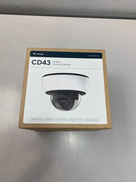 Verkada CD43 - Network Surveillance Camera - Dome -  White