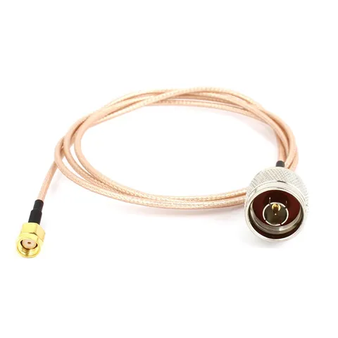 Type N to RP-SMA Male M/M Connector Pigtail RG316 Coaxial Coax Cable Lead 1Meter
