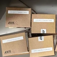 NEW SEALED 4-PACK AXIS M4327-P 6MP 360° Panoramic IP Camera 02636-004
