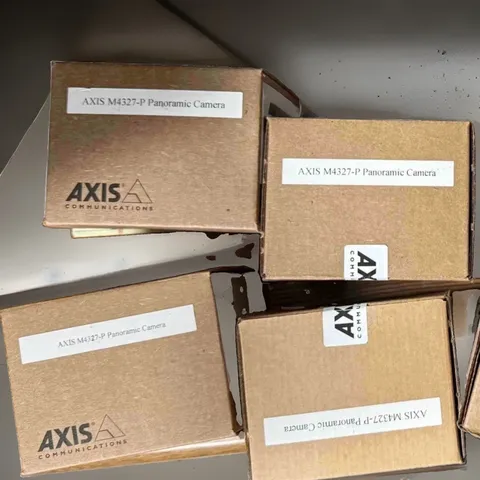 NEW SEALED 4-PACK AXIS M4327-P 6MP 360° Panoramic IP Camera 02636-004