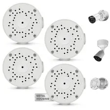 Metal Universal Bullet Junction , Aluminum Mount Bracket Base for IP Cameras,...
