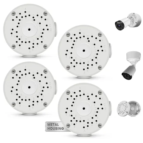 Metal Universal Bullet Junction , Aluminum Mount Bracket Base for IP Cameras,...