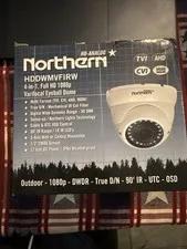 Northern HDDWMVFIRW HD Outdoor 1080P 2.8-12mm 90' IR Eyeball Camera - White