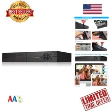 8CH Hybrid DVR 1080P Security System Supports 5MP  AHD TVI CVI CVBS