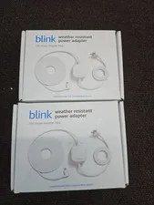Blink Weather Resistant Power Adapters NIB lot of 2 13Ft long