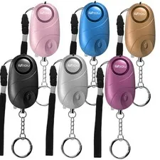 6Pack Personal Alarm Siren Emergency Self Defense Security with LED Lights Sa...