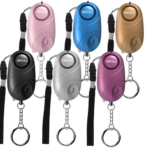 6Pack Personal Alarm Siren Emergency Self Defense Security with LED Lights Sa...