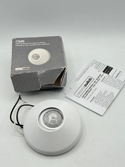 SensorSwitch Ceiling Motion Sensor, PDT 10 Passive Dual Technology, 360 Range