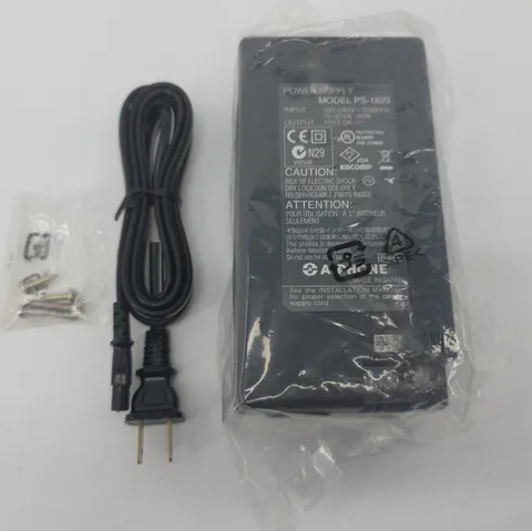 New AiPhone PS-1820 PS-1820UL 18V 2.0 A Power Supply Adapter New in Bag