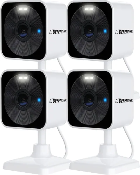 GO 2K AI Powered Wifi Indoor/Outdoor Home, Business, Pet, Baby Security Camera,