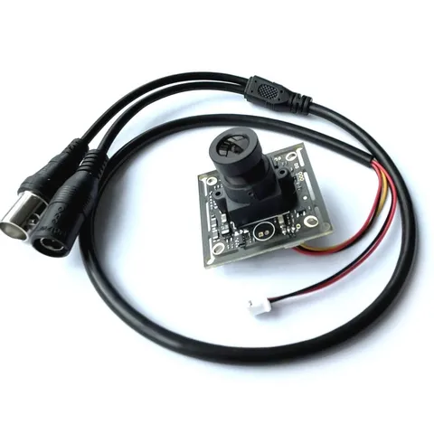 PAL 600TVL CCD CCTV Camera Module 1/3" 4127+911 IR Color PCB Board + 2.8mm lens