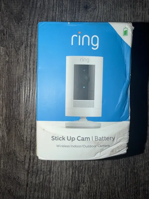Ring Stick Up Cam Battery Wireless Indoor/Outdoor Camera