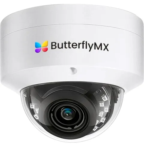 ButterflyMX CAMD6M12VAA 6MP IP Dome Security Camera 2.8-12mm Varifocal Lens