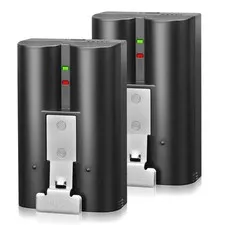 2Pcs Genuine Rechargeable Battery V4 Ring Video DoorBell 2, 3 Quick Release Nice