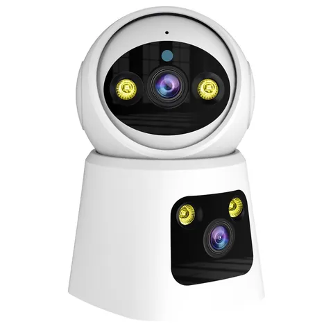 4MP Dual Lens Indoor Security Camera | 360° Pan/Tilt Baby & Pet Monitor, 2.4G...