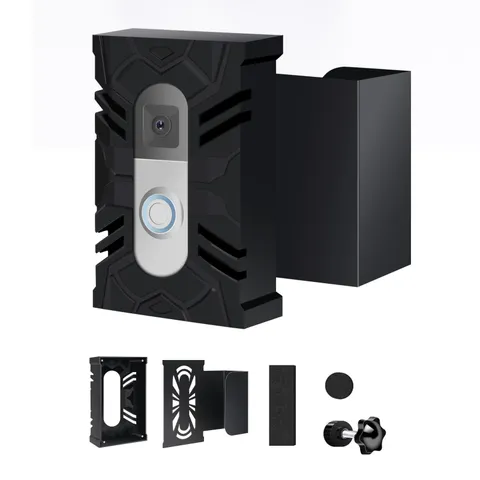 Adjustable Anti-Theft Video Doorbell Angle Mount, Compatible with Video Doorb...