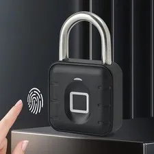 Fingerprint Combination Padlock Keyless Security Electronic Luggage App Unlock
