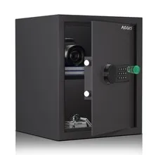 AEGIS Smart Biometric Safe Box, 1.7 cu.ft Quick Access Unlock with Fingerprin...